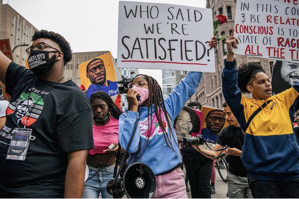 Afncommunity's tweet photo. “Who said we’re satisfied?”
@lolmayah pushing for the community ✊🏾 https://t.co/C87EBcD3JE