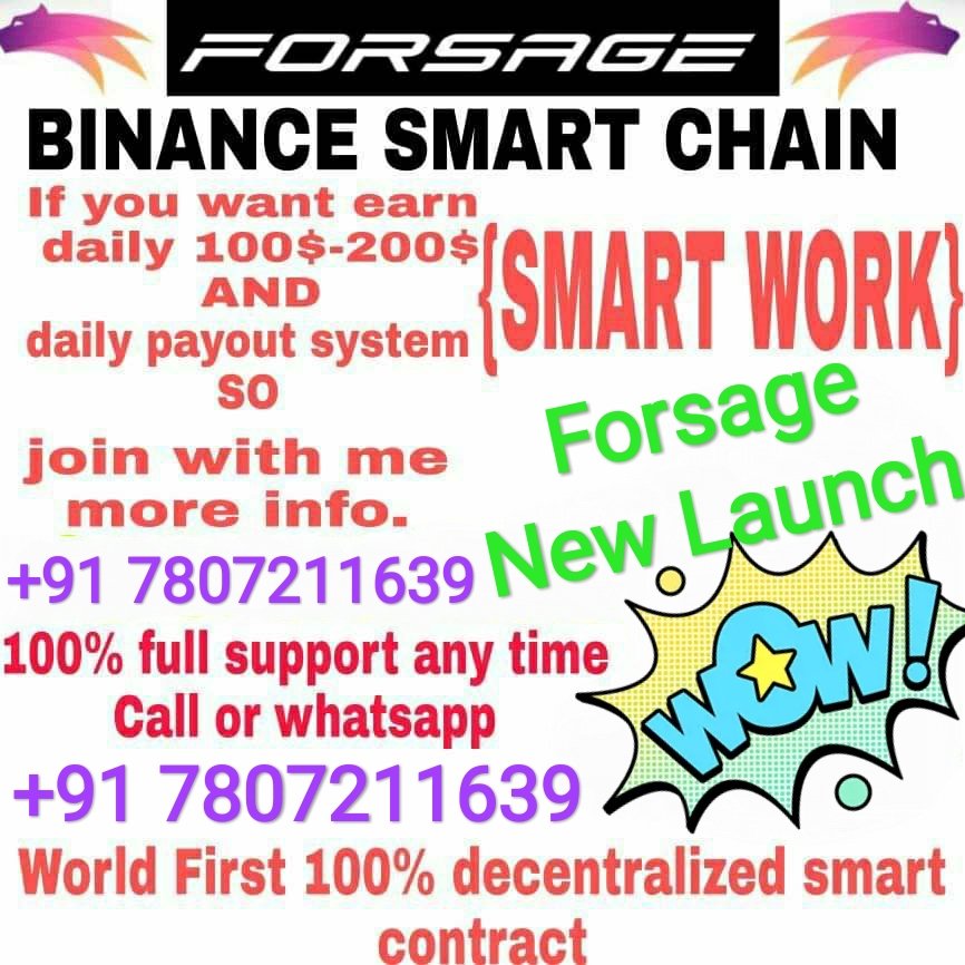 Chase77003949's tweet photo. 👑👑  NEW LAUNCH  👑👑
🌏 NOW FORSAGE BUSD 🌏
💪🏻 Binance Dollar (BUSD) is a Stable Coin 💪🏻
(Hindi) 👇
https://t.co/Rd9dwFUt4p
(English) 👇
https://t.co/UVAAKceivz
Whatsapp Group Link:
https://t.co/r86F4DVjuD

Telegram Channel Link:
https://t.co/PgoKTYArTk

Stay Tunned..🤝 https://t.co/pluVUIX59G
