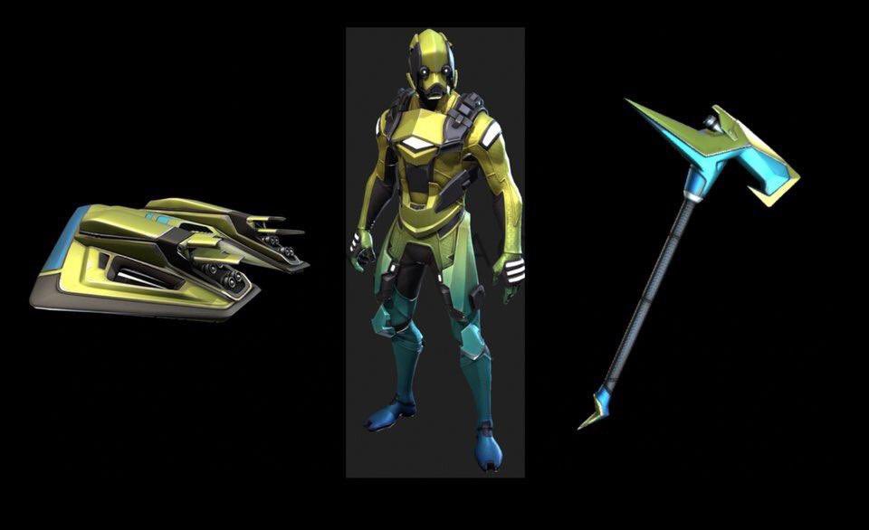 ExplorerLeaks's tweet image. A new variant of the vertex skin has just been found in the files! This might become an edit style or even be an exclusive skin! #FortniteLekas #FortniteNews