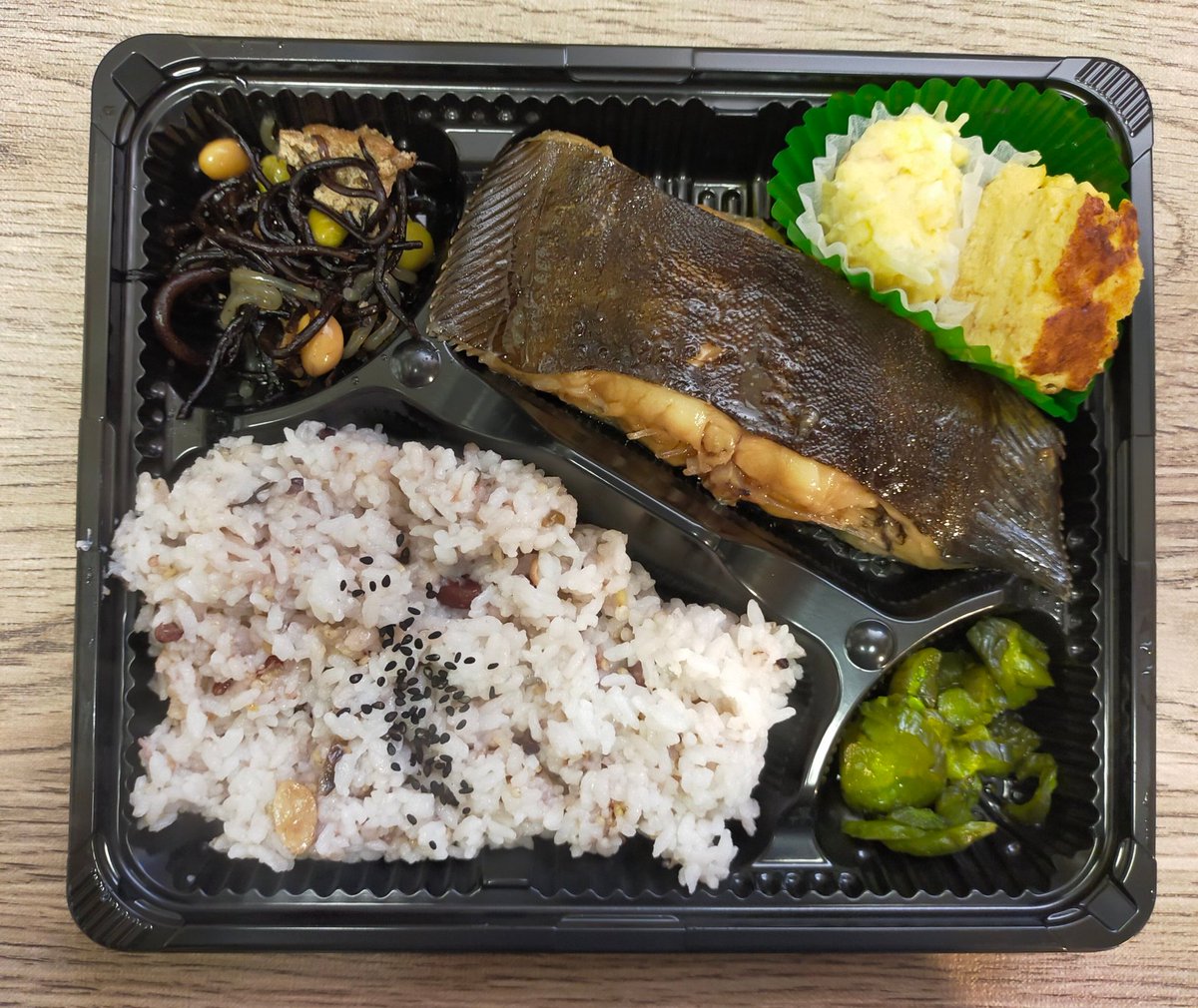 ナメタガレイの煮付け