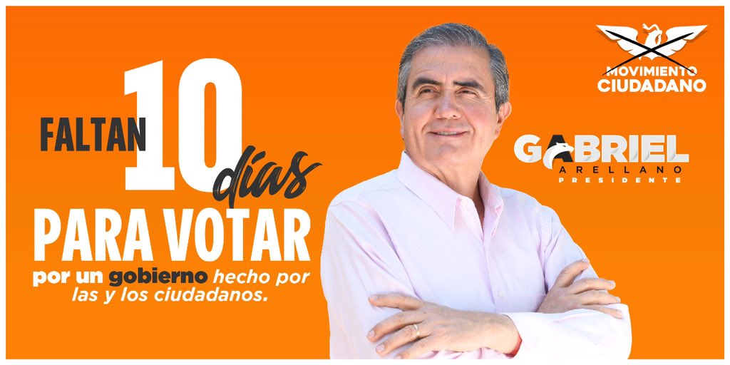 ¡Iniciamos la cuenta regresiva! Estamos a 10 días del triunfo de las y los ciudadanos libres de Aguascalientes. ¡Ha llegado el momento de retomar el rumbo! Este 6 de Junio, lo útil es votar por tus causas. ¡Vota naranja, vota movimiento ciudadano!
#TeQuieroAguas #VotaNaranja
