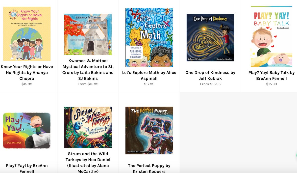 Shop ALL of our #ChildrensBooks for 20% off using WEHEARTEDU at checkout for a few more days! edumatch-publishing.myshopify.com/collections/al… <a href="/LeighCassell/">Leigh Cassell</a> <a href="/JCasaTodd/">Jennifer Casa-Todd</a> <a href="/LHBLovesEdu/">LaTezeon Humphrey Balentine</a> <a href="/sheldoneakins/">Sheldon L. Eakins, Ph.D.</a> <a href="/EveryoneCanMath/">Everyone Can Learn Math</a>