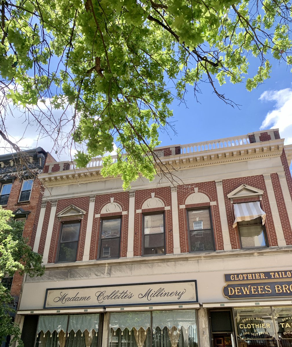 TroyInnovation's tweet image. It&apos;s been so cool to see some of our favorite downtown streets and storefronts totally transform for the upcoming filming of the new @HBO series, The Gilded Age! #EnjoyTroy