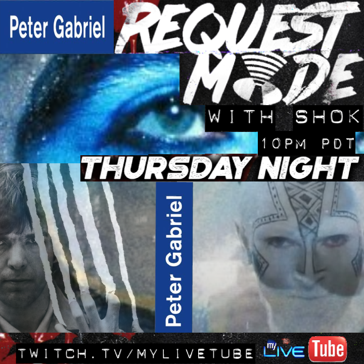fdaallday's tweet photo. PETER GABRIEL is the focus this evening on Request Mode via MyLiveTube

https://t.co/vLbmBZHsIN #petergabriel #mylivetube #requestmode #retweet #pleaseshare https://t.co/Y3n1Rt5udy