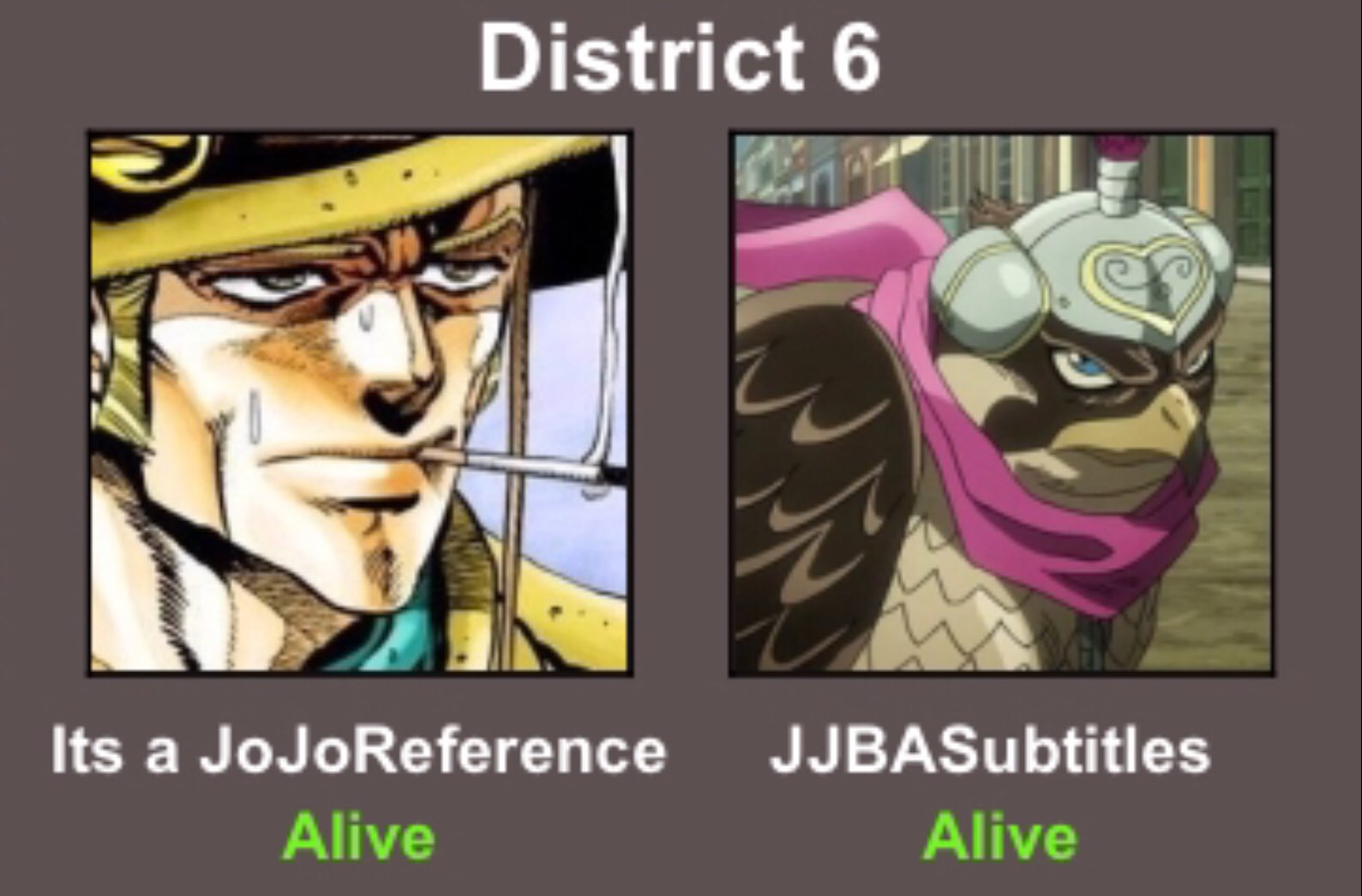 Everything is a JoJo Reference (@ItsaJoJoRef) / X