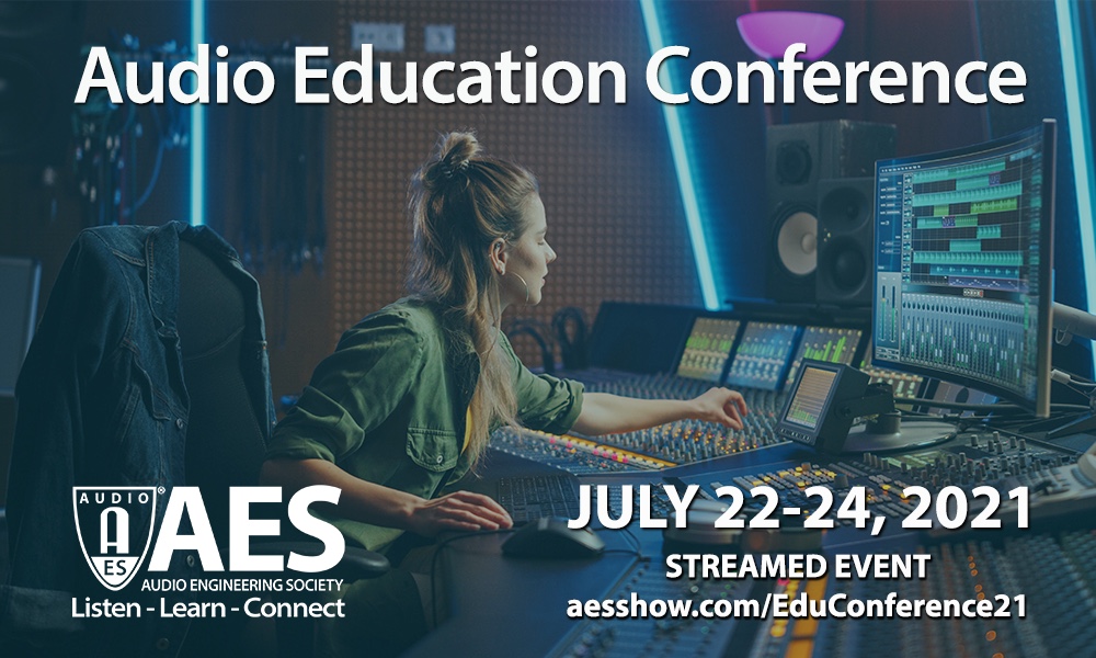 AESorg's tweet photo. #AudioEducators - Newly announced keynote speaker and additional program highlights &amp; programming for the AES #AudioEducation Conference are now online.
Early Bird Registration Ends This Tuesday, June 1
More:
https://t.co/hQbM2ncdQc
Join Us!
#AESorg #AudioEducation #proaudio https://t.co/6cZCI4Gl7X