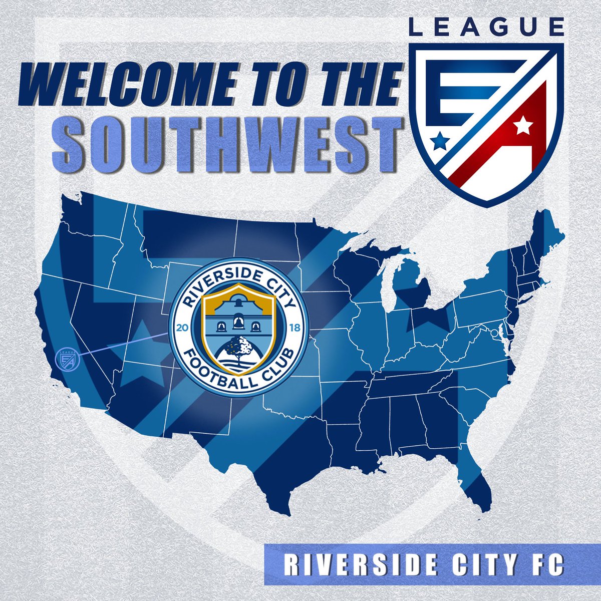 EliteAcademyL's tweet photo. Welcome to the Elite Academy League and the Southwest Conference, @riversidecityfc‼️

#WERELITE #EliteAcademyLeague https://t.co/T3Mr5LPol3