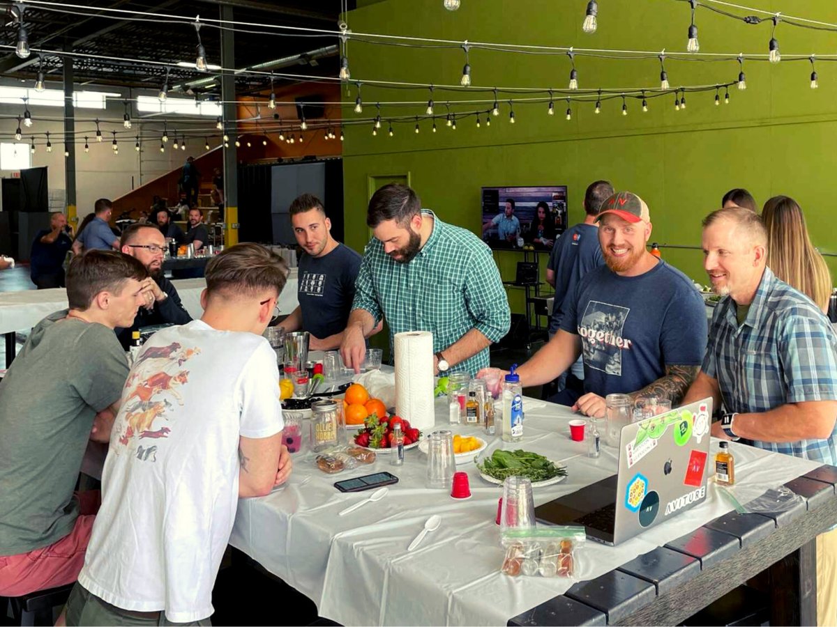 aviture's tweet photo. Terrariums, tastings, and tailor-made cocktails are just some of the themes from our company-wide team workshops we had this week! #CastawayWeek

Aviturians had the option to sign up for the activity they wanted to do most and either had a tasty treat or a fun g... #LiveAviturian https://t.co/K1IibJOD0B