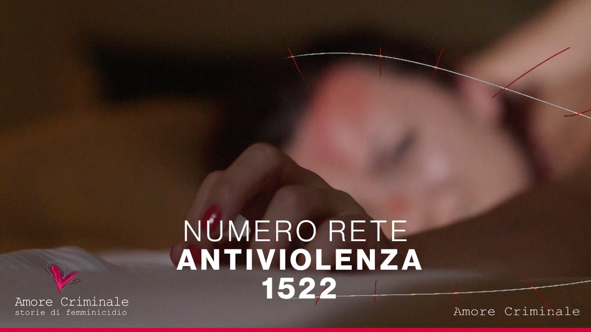 AmoreCriminal's tweet photo. Affinché non accada mai più. Numero rete Antiviolenza 1522. #AmoreCriminale https://t.co/HgkV5K2e9M