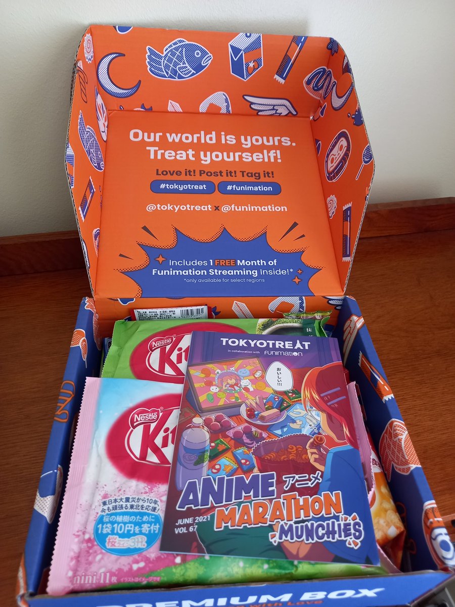 ienvycells's tweet photo. Thanks so much for sending these treats #tokyotreat https://t.co/Z3rVJdHNXq
