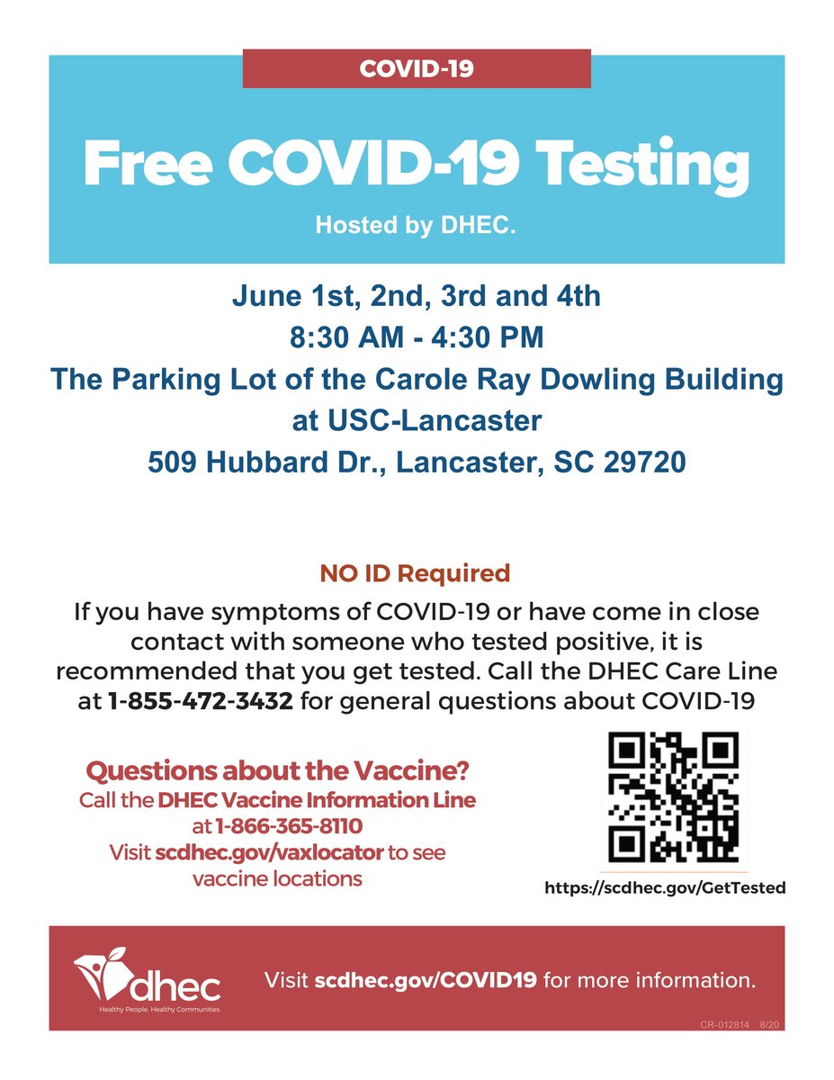 COVID-19 Test Dates