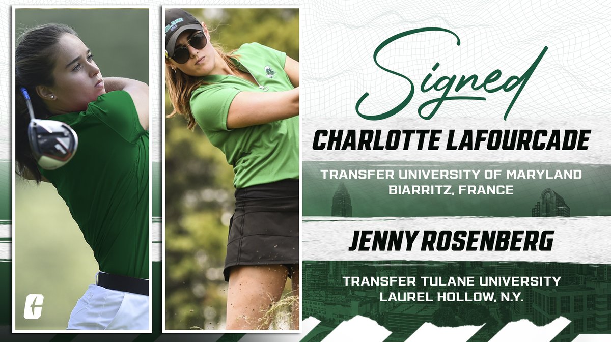 CharlotteWGolf's tweet photo. 🚨 SIGNEE ALERT 🚨

Signed, sealed and delivered!!

Could not be more excited to welcome Charlotte and Jenny to our program!

#GoldStandard

https://t.co/PLm7UTDkzm https://t.co/vllVXVYmwX