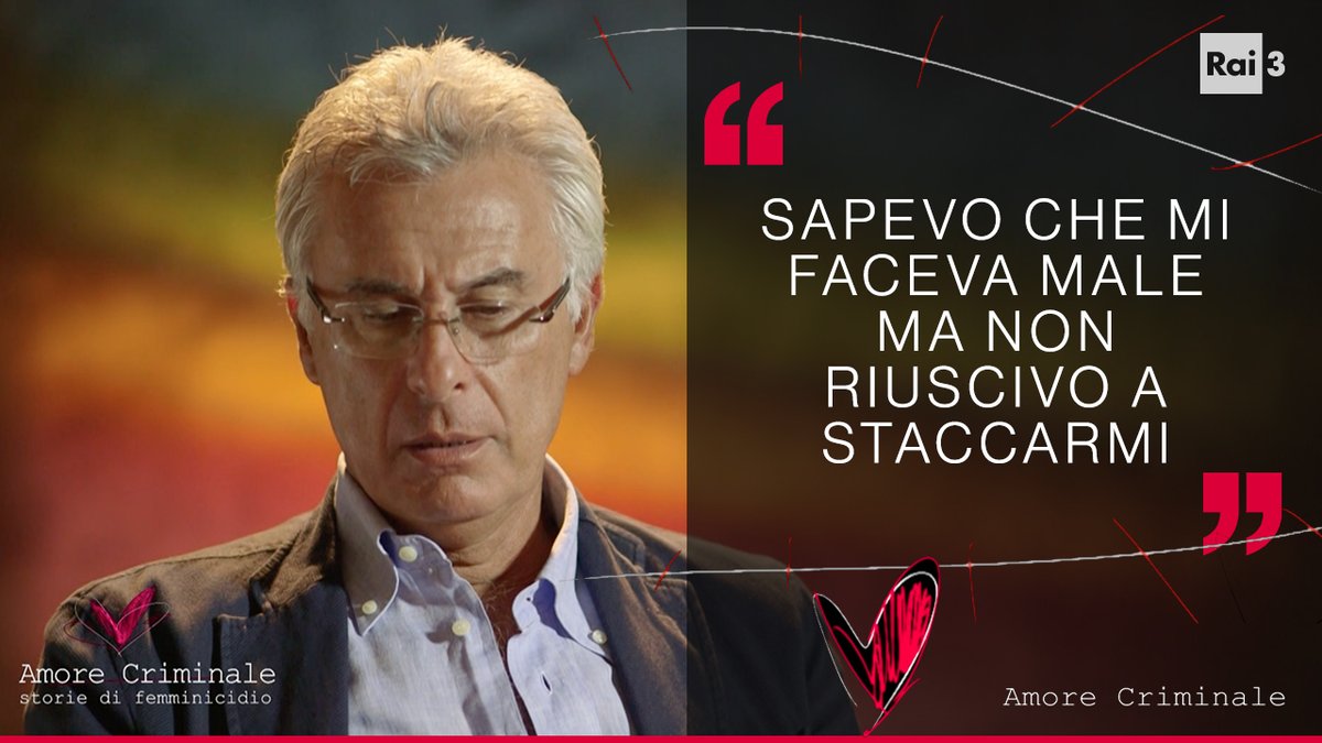 AmoreCriminal's tweet photo. “Si possono creare quelle miscele esplosive di una componente sadica di un soggetto dominante e di una componente masochista del soggetto dominato”. 

Parla il Dottor Ariatti-psichiatra. #Amorecriminale https://t.co/SwhTvabjOl