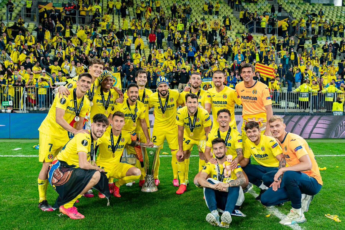 ChuanCapdevila's tweet image. La foto de los canteranos. Esto es increíble. Solo podía pasar encun club como el Villarreal. Que orgullo joder