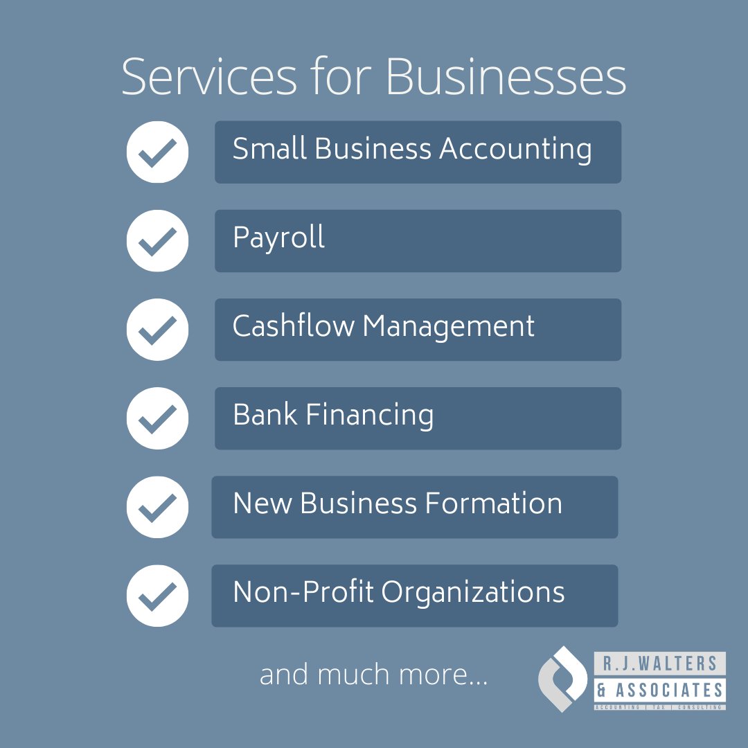 AtlantaTaxTips's tweet image. We are here to help with your small or not so small business. Check out our website to see our full list of services we offer! rjwalterstax.com

#tax #taxes #taxseason #taxtip #freeconsulation #filingtaxes #finance #financialhelp #money #budget #deductable #accounting