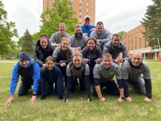 Pyramid!!! #FMWFcorpcup #corpcupBCBSND