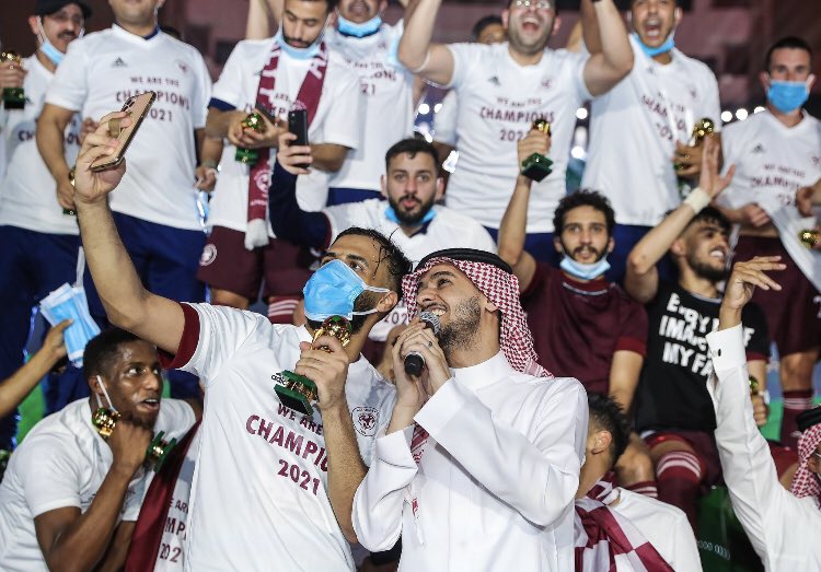 #الفيصلي بطلاً لـ #كأس_الملك 2021 الف مبروك للعنابي 😍❤️