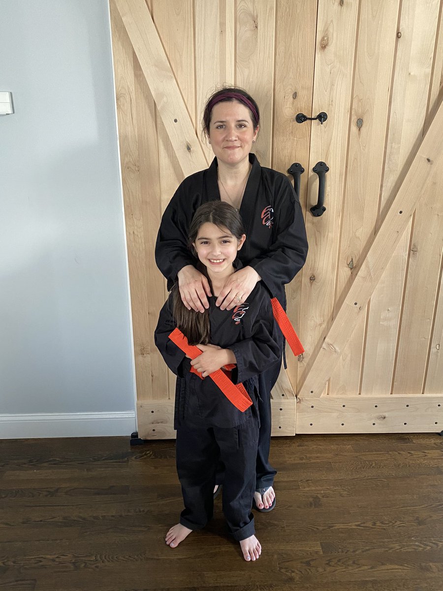 MessinaMeg's tweet photo. This scrappy duo earned belt #3 today!
#lifelonglearning #AmericanKenpoKarate #thoughshebebutlittlesheisfierce https://t.co/HYP1Sswi0O