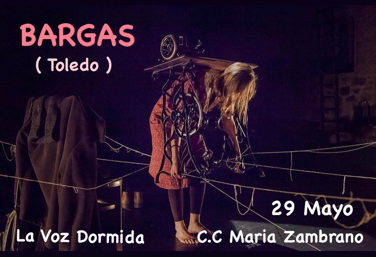 VOZDORMIDATEATR's tweet photo. BARGAS 29 Mayo
@euroscenasrl @LAURATOLEDO8 @_inmachacon https://t.co/HTbWNsvbab