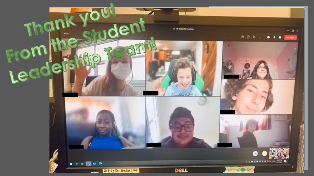 frontenacLRSD's tweet photo. 👏Our virtual assembly today was amazing! A huge thank you to our Student Leadership Team for hosting and putting together our assembly. 👏 @louis_riel_sd https://t.co/Fhmv80nfa9