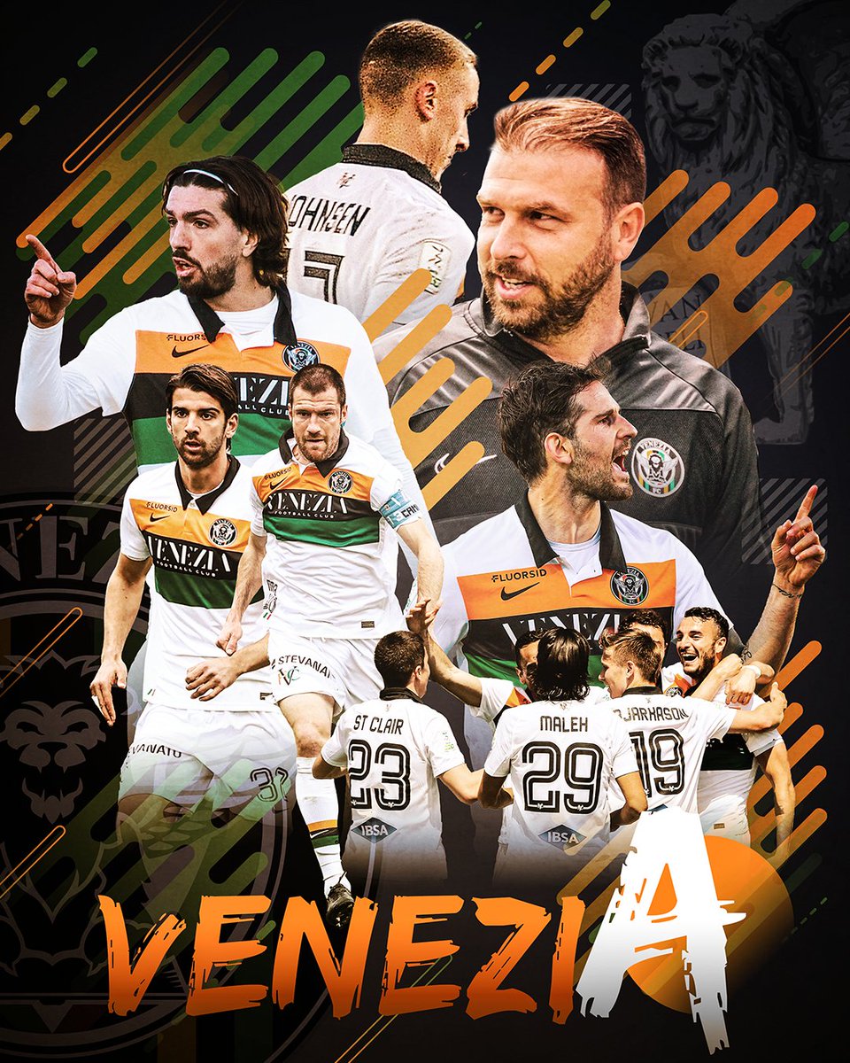 Lega_B's tweet photo. π Γ FINITA! IL @VeneziaFC_IT Γ IN #SERIEA! I ragazzi di #Zanetti vincono il turno finale dei #playoff21. https://t.co/tYqSKVaCQp