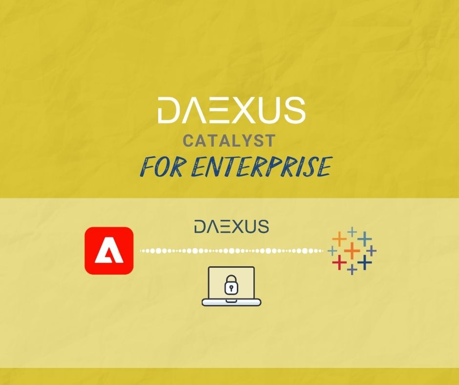 DaexusCatalyst's tweet image. Introducing the #Daexus Catalyst for Enterprise - corporate security. 🔐
Bring your #Adobe Analytics in #Tableau with the desktop app on your own dedicated server. 

✅Unlimited Usage
✅Rolling dates
✅Scheduled Data Imports

daexus.io/enterprise?utm…
#adobeanalytics #datafam