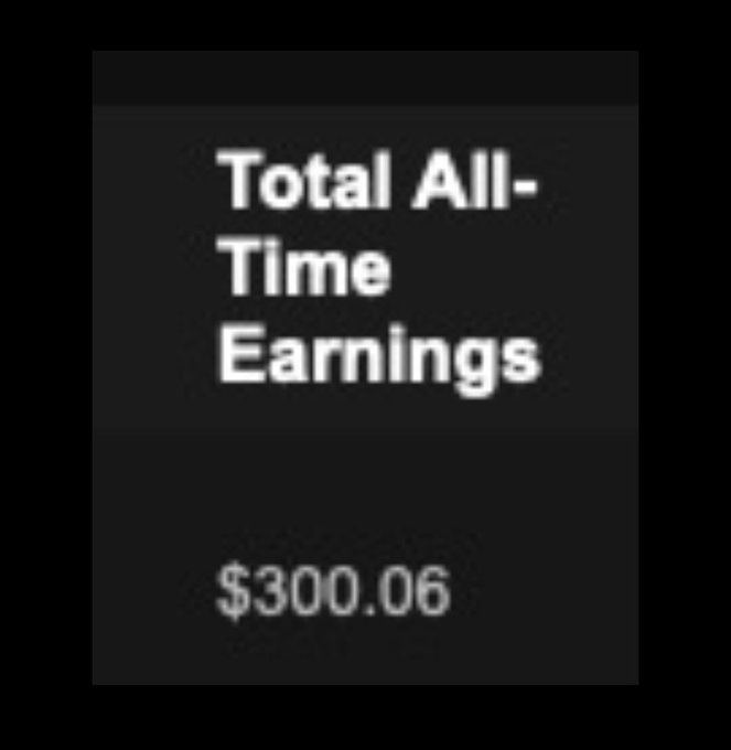Just went over $300 earnings on @Pornhub. Just a start for a solo creator. 🔗🔗Link in bio https://t.c<a class="tags" href="/tag/pornhub">@pornhub</a>