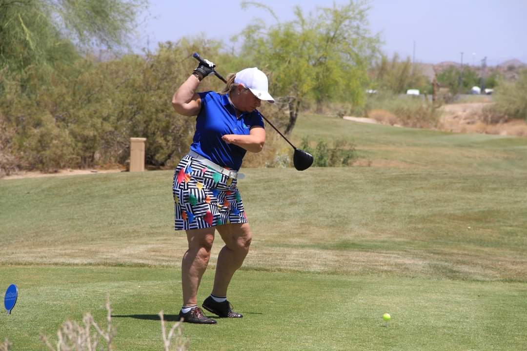 Adaptivegolfers's tweet photo. Team #AdaptiveGolfHERs at the #USDGAOpen2021 presented by PING at LongBow Golf Club in Mesa,AZ May 17 - 20th. #Girlsgotdrive 2. Let's #Makegolfyourthing #InviteHER 2 #DriveOn #PINGAble. https://t.co/XCBXly4jYO