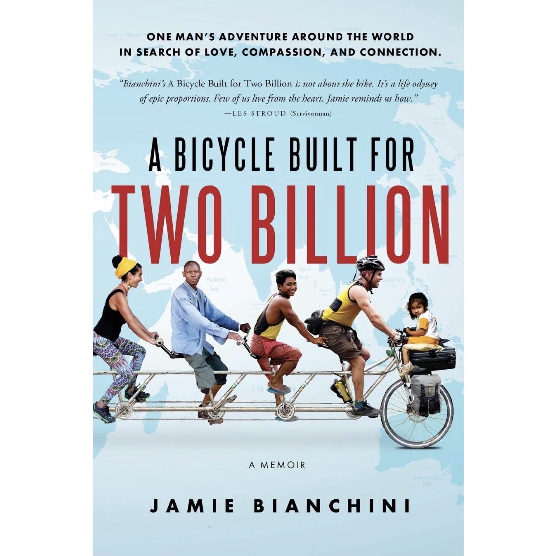 This weeks #BookOfTheWeek is “A Bicycle Built for Two Billion” by Jamie Bianchini. 

An adventure around the world on 2 wheels.

peacepedalers.com  

#Bookstagram #BookLover #BookCommunity #BooksBooksBooks #JamieBianchini #PeacePedalers #ABicycleBuiltForTwoBillion