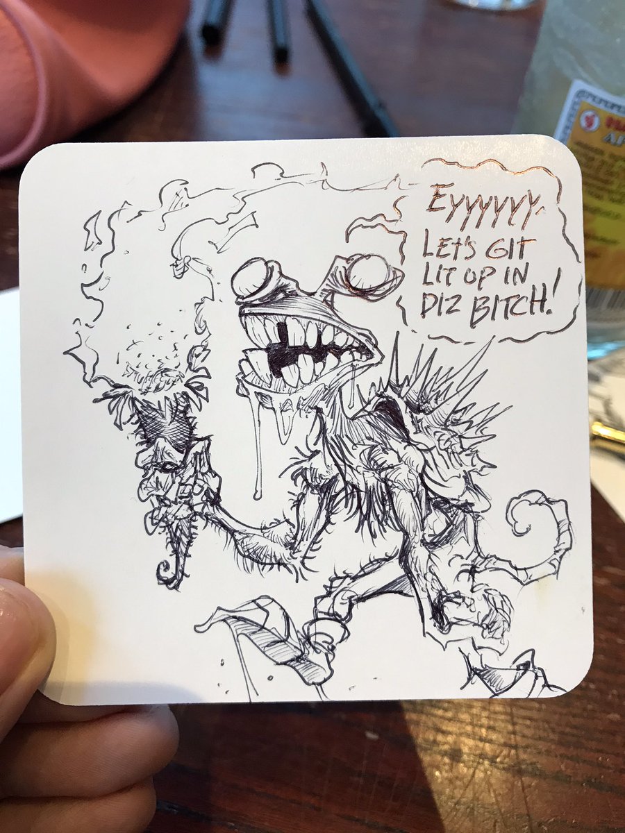 Christoffrrr's tweet photo. Drawn while in bar with friends 😌 https://t.co/El4En4PSVq