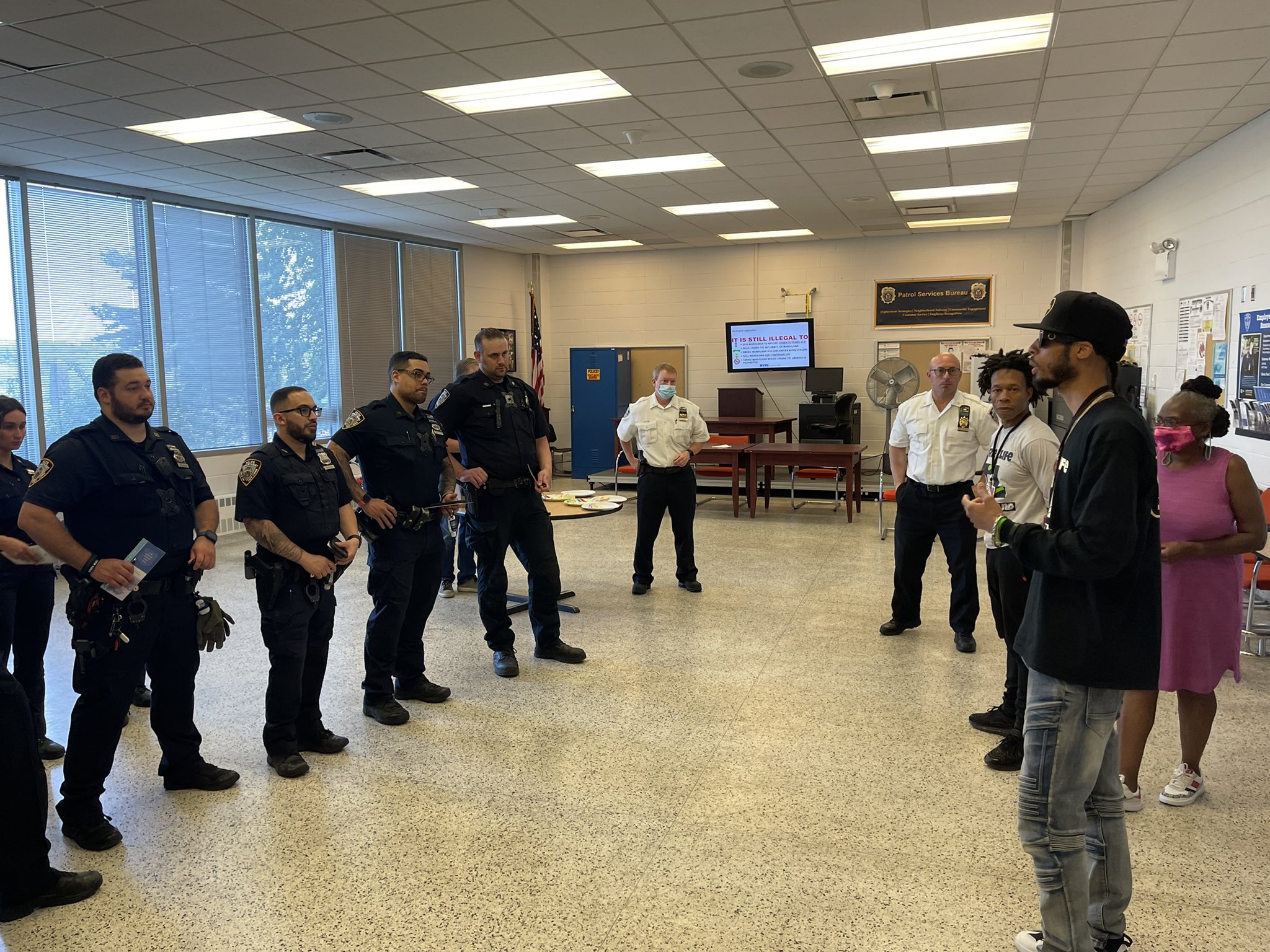 NYPD 121st Precinct on Twitter "Today we had the pleasure of having