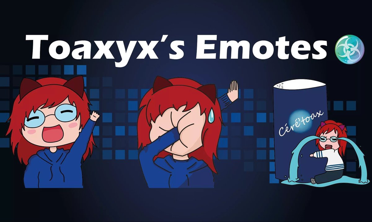 Toaxyx's tweet photo. Il était temps que je vous montre mon travail ! Je n'ai ni l'habitude de dessiner des personnages ni d'utiliser ma tablette graphique ! (Des mois quelle prend la poussière 🙄)
Laquelle vous préférez ? 😘

#streamer #twitchfr #twitchtv #twitchmoment #streamergirl https://t.co/q9NEw7JMQF