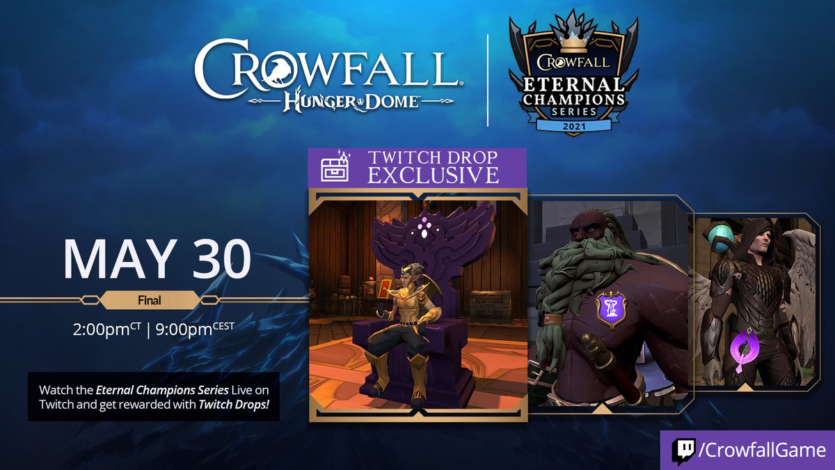 CrowfallGame's tweet photo. @Razer @intel @Alienware But you don't have feel left out either we have Gifts for our Viewers too thanks to @Alienware and the #AlienwareChallenge and @Twitch with #TwitchDrops (Connect today https://t.co/ubu5ZfmMpW) https://t.co/XwnhZVfwqT