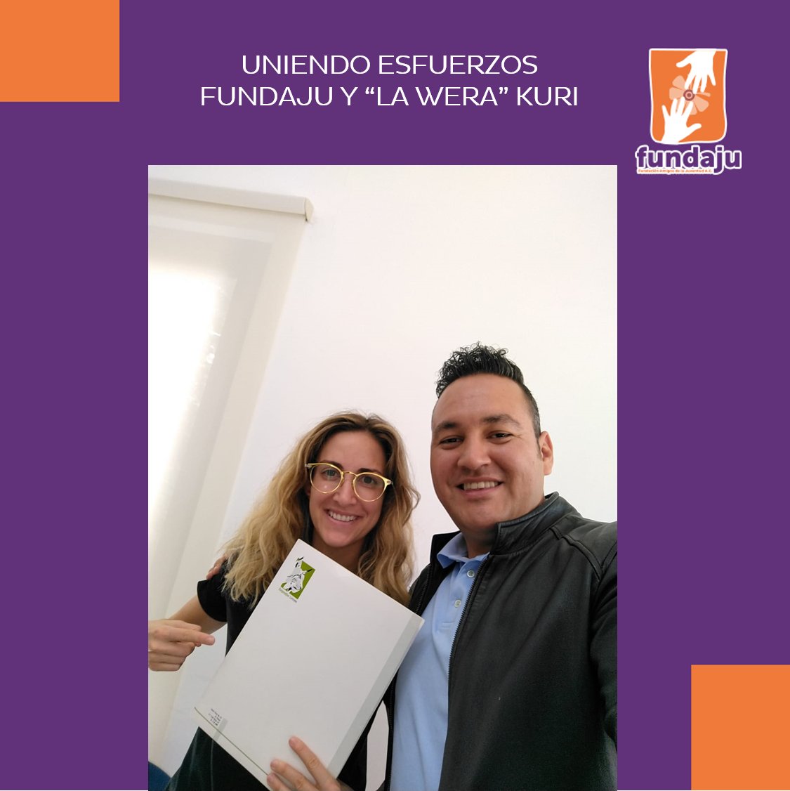 FundajuOrg's tweet photo. Emocionados por arrancar un proyecto más del programa Jugando Juntos de la mano de Paola “La Wera” Kuri promotora de la igualdad de género en México y creadora de la campaña #FutSinGénero 
Espera más noticias de los nuevos aliados que se estarán sumando para lograr este proyecto. https://t.co/cA7paR4I6R