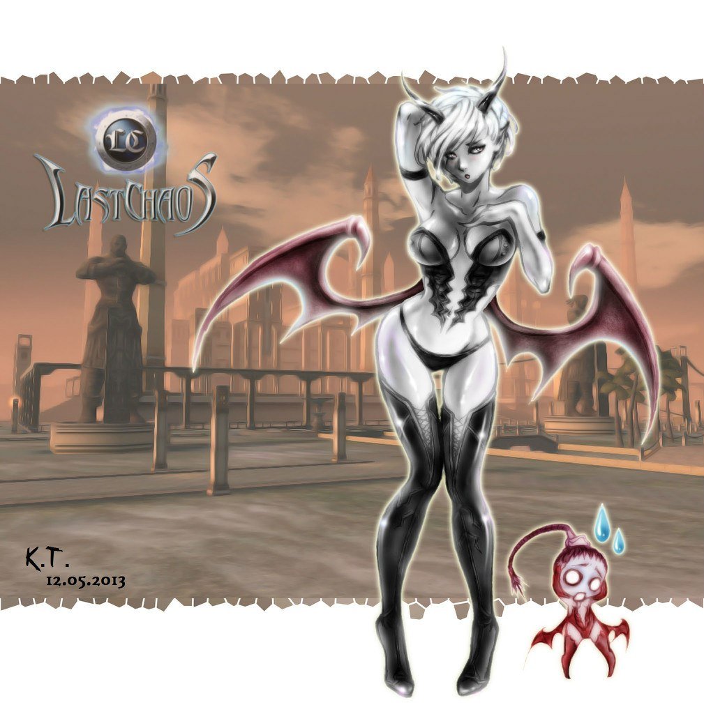 KaminariTaimei's tweet photo. #LastChaos #fanart #succubus #smallartist #ArtistOnTwitter https://t.co/XPpCREXR1i
