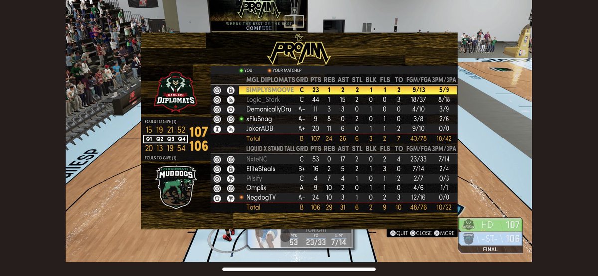 Crazy Series so far!!!! 4 Overtime’s to decide 1 game. <a href="/MGLHiddenGems/">MGL Hidden Gems</a> Post season Action Continues tonight!
930p

<a href="/BrianLunsford15/">Brian Lunsford</a>
@iStaySMOOVE_
@DemonicallyDru
<a href="/flusnagx/">flusnag</a>
<a href="/JokerADB/">🌐iM Joke🌐🎰🃏🎲| Sway</a> (GM) 

<a href="/setlifegaming/">TheYoungSir317</a> <a href="/HosoTheDon317/">Feburary 2nd ♒️</a> <a href="/FLYBOYROW/">tribalchief</a> <a href="/LegittBK/">🐜 SG1</a> <a href="/RankEm_/">RankEm</a> @youFamousEnough <a href="/MilitiaLeague/">Militia Gaming League</a>