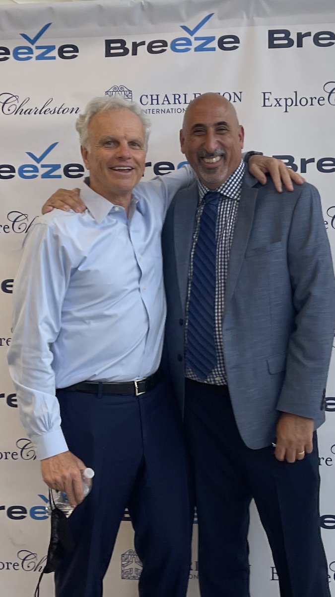 VBKap's tweet photo. Breeze Airways and GAT partner up in CHS and launch first flight from CHS to BDL.  # WeAreGAT. @GATAGSTeam @BreezeAirways https://t.co/P8xNHJgXwx
