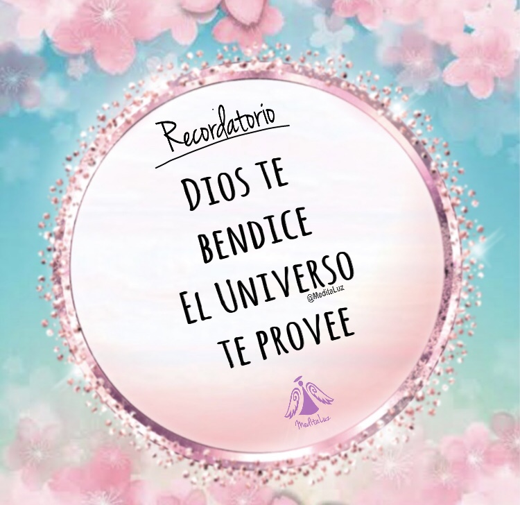 MeditaLuz_Arc's tweet photo. Dios, sus ángeles y el Universo están contigo, no estás sola(o)
Conserva la calma, busca opciones y confía que las soluciones, medios y recursos que necesitas son puestos a tu alcance de manera rápida, armónica y próspera.

🌀#Afirma
La presencia de Dios es conmigo
🙏🏻♾🕊🙌🏻🕊♾🙏🏻 https://t.co/oid0HCXu5O
