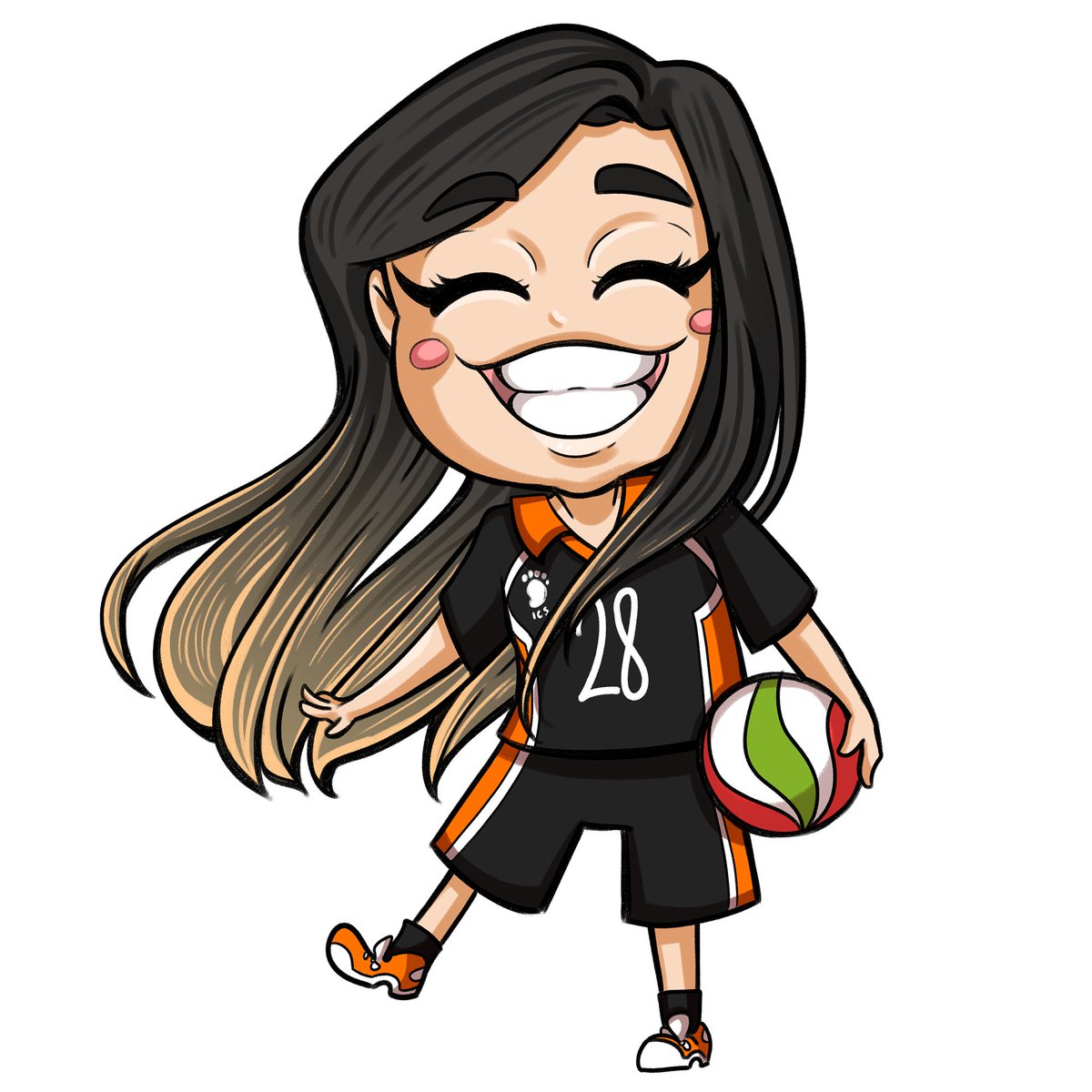 itsDemiOh's tweet photo. Happy Birthday @fionaljm ! <3 If you played volleyball half as enthusiastically as you tackle everything else, you'd be a MVP for sure ;D 
.
#art #illustration #happybirthday #birthday #haikyu #haikyu! #fiona #melbourneartist #chibi #digitalart https://t.co/jSkU7mroPl