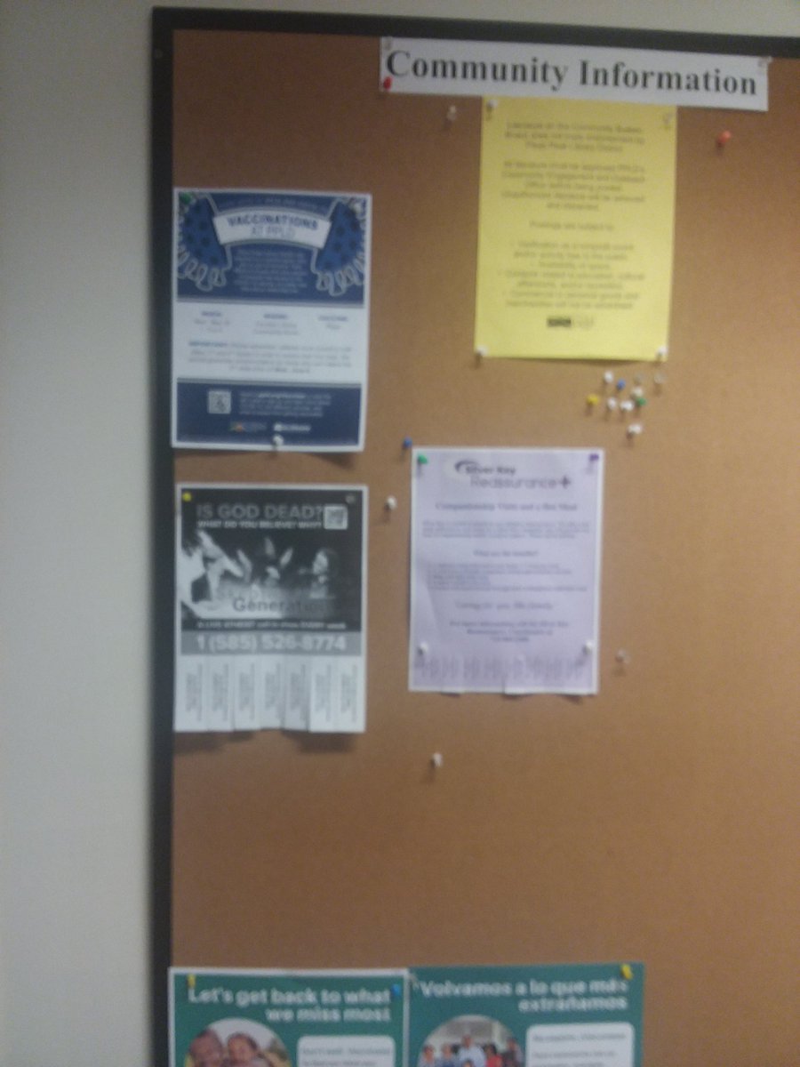JazQuestioner's tweet photo. @SkepticShow My phone camera is terrible, but I hung your flyer at my local library! Good luck! #SGflyer https://t.co/6cnk8kqHDa