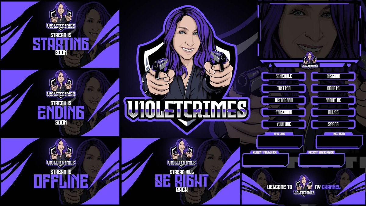 AnnaDesignerrr's tweet image. @Emily_Paul3Actually im a graphic designer i do graphics for streamers it include
✓Custom logo
✓face mascot logo
✓facecam and panels
✓banners
✓alerts
✓screens
✓emotes
✓animation 
If you interested do let me know