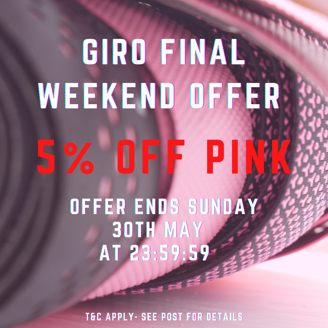 handlebartape's tweet photo. It's the last weekend of the #giro. The pink jersey showed a small sign of weakness. The next 3 days are going to be enthralling. To add to the excitement, we’re offering 5% off any of our #bartape in our pink collection. FREE shipping. While stocks last!
https://t.co/gqKwtCL5mM https://t.co/MzATIoeUPR