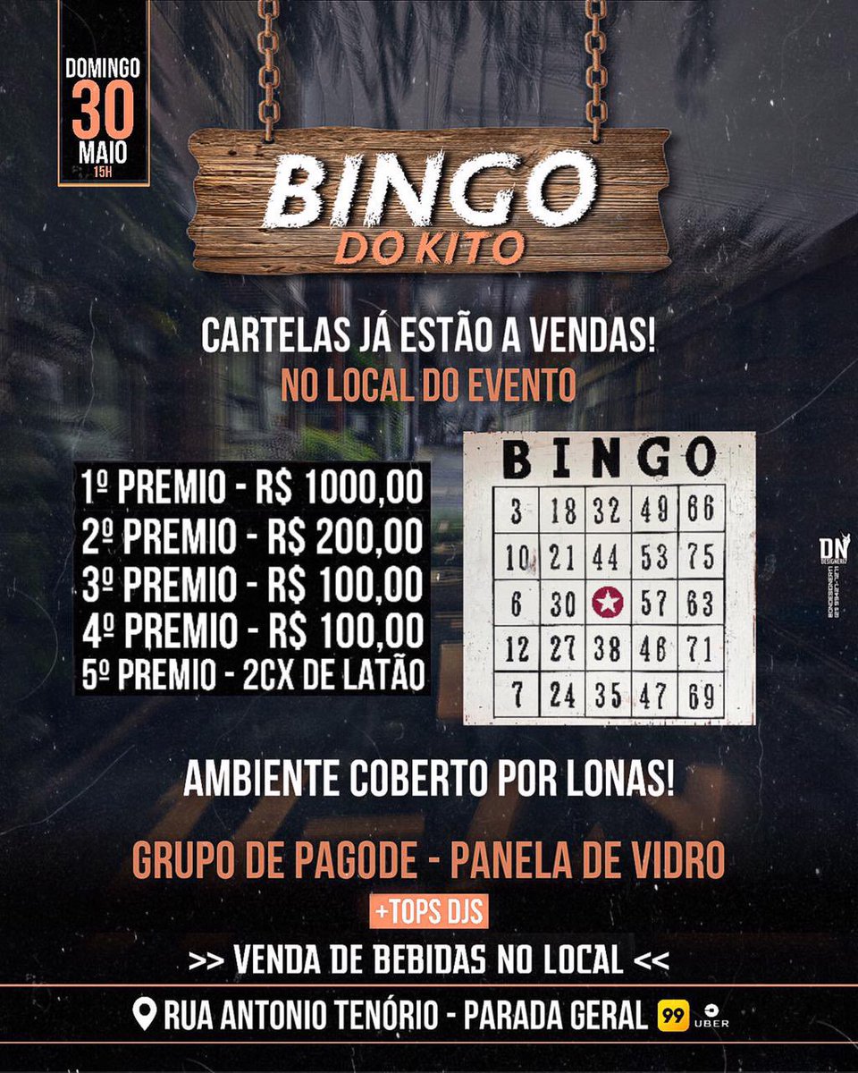 PagofunkVg's tweet photo. Domingo tem bingo tem pagode tem DJ novo. Esse domingo promete em 🙌🏽🤪💃🏻🎶🤗❤️ https://t.co/WNW9kwgCBR