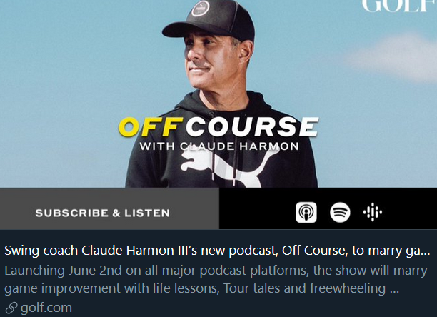 OffCourseTHP's tweet photo. Hey @claudeharmonIII 👋 https://t.co/LANvlzom8d