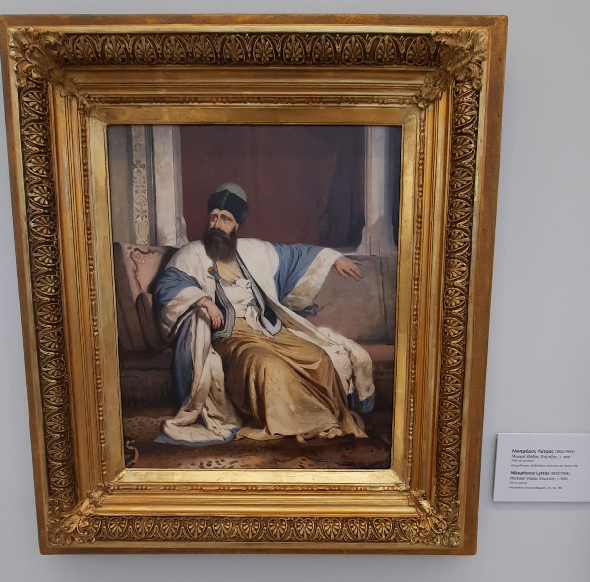 Wandering through the halls of the  renovated National Gallery in Athens, names familiar to the Hellenic-Romanian heritage/ties.The museum itself bears the name of Alexandru Sutu, former Prince of Moldavia and of Wallachia, who donated his collection and estate to the Greek Gvnmt