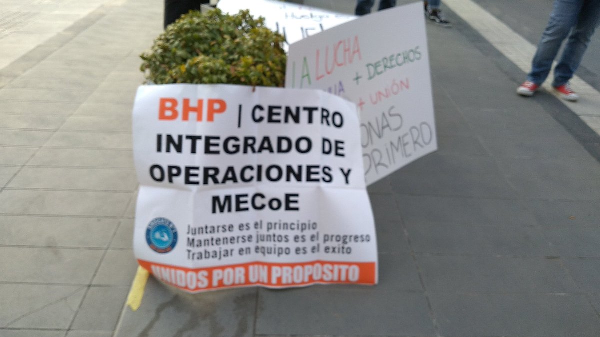 Sindicato N1 BHP Chile tweet media