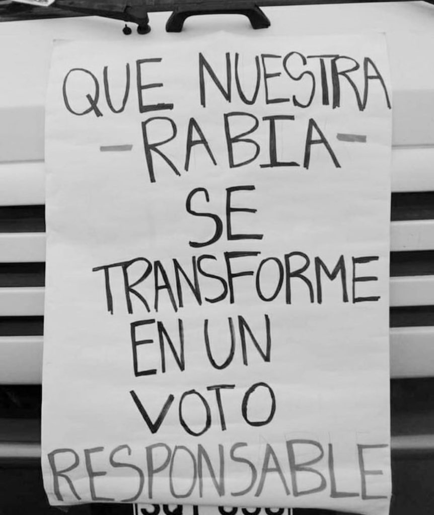 lilicatadiaz's tweet photo. #NiUnVotoMás para todos esos políticos que solo buscan el beneficio particular https://t.co/JnMNePMRHD
