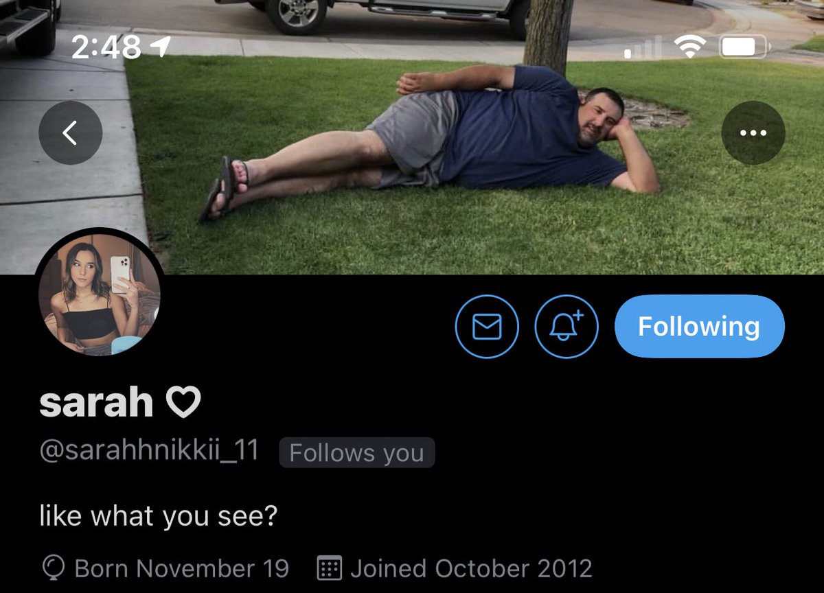 Kasssmendes's tweet photo. The bio with the header 😭 
@sarahhnikkii_11 https://t.co/rKwrPetk4R