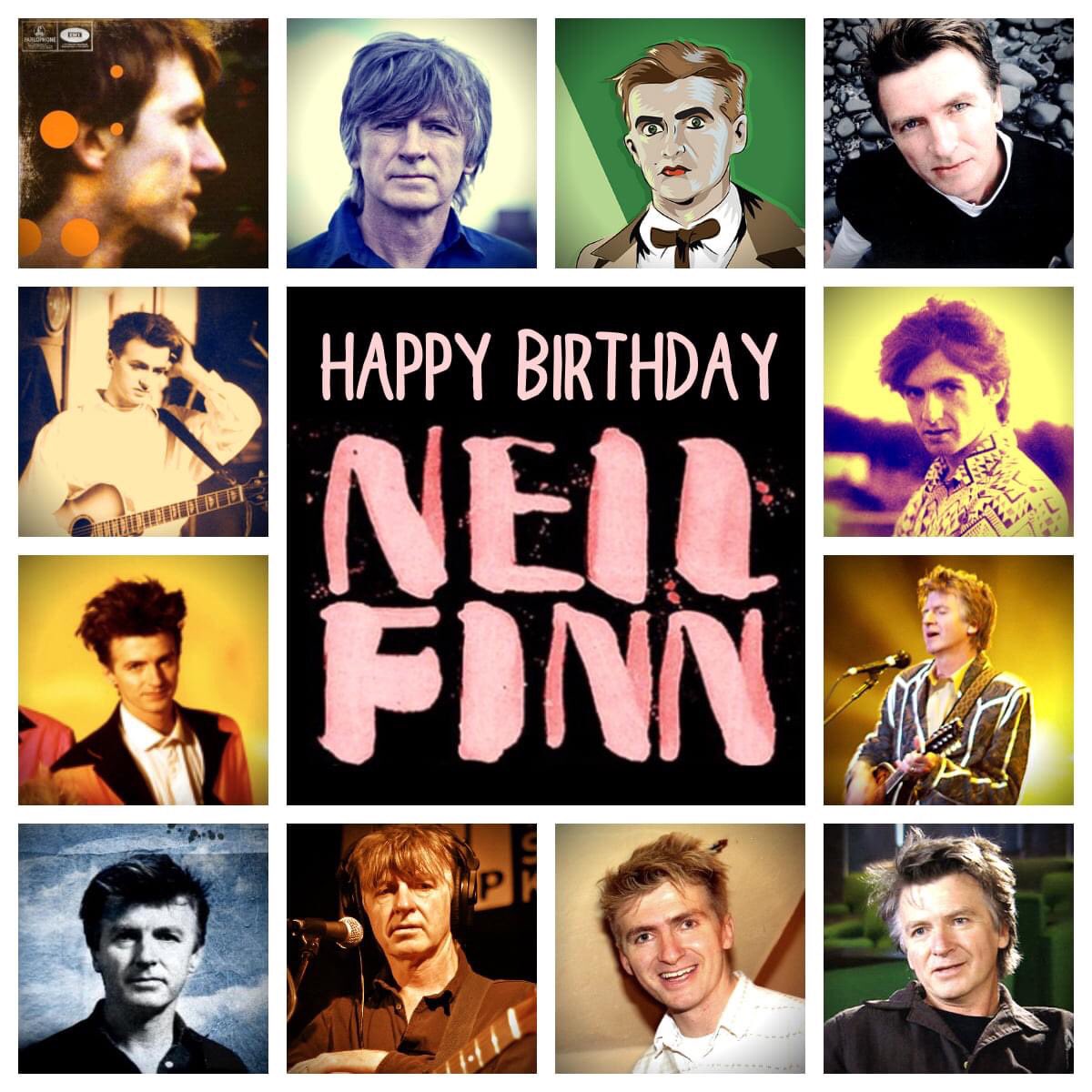 Happy birthday to crowded houses Neil Finn 