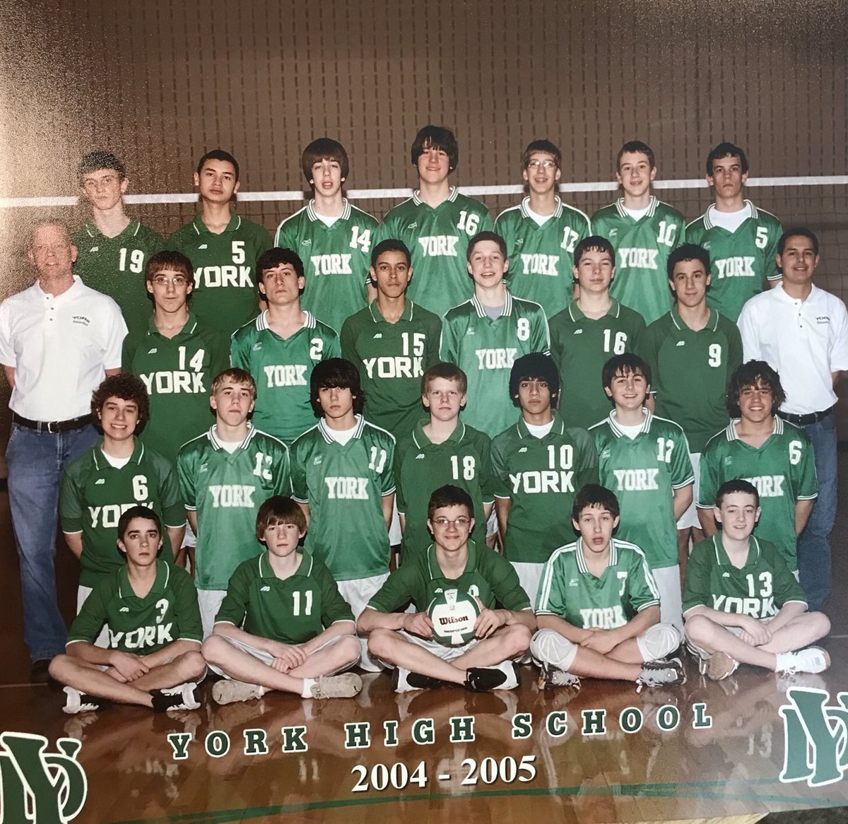 YDBoysVB's tweet photo. It’s a bittersweet day as it was the last day for Coach Carrillo teaching at York after 16 years! We wish him the best and thank him for everything he’s done for the program! (Our 1st year coaching together 16 years ago!) @YorkAthletics https://t.co/dXKAyQPzWP